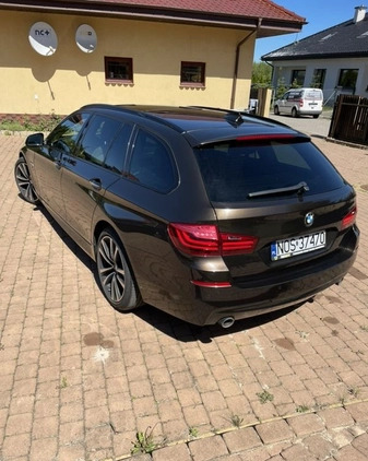 BMW Seria 5 cena 87500 przebieg: 181000, rok produkcji 2014 z Morąg małe 211